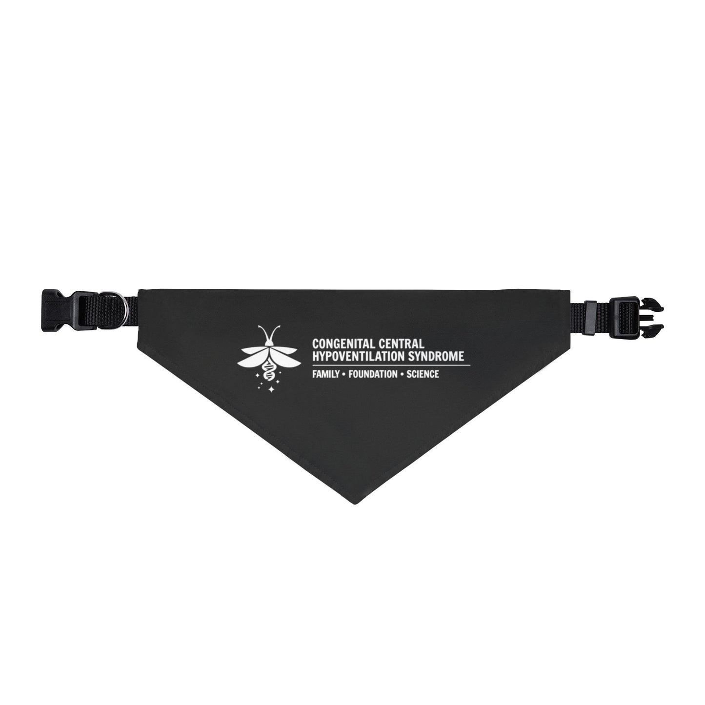 Congenital Central Hypoventilation Syndrome Clip-on Pet Bandana