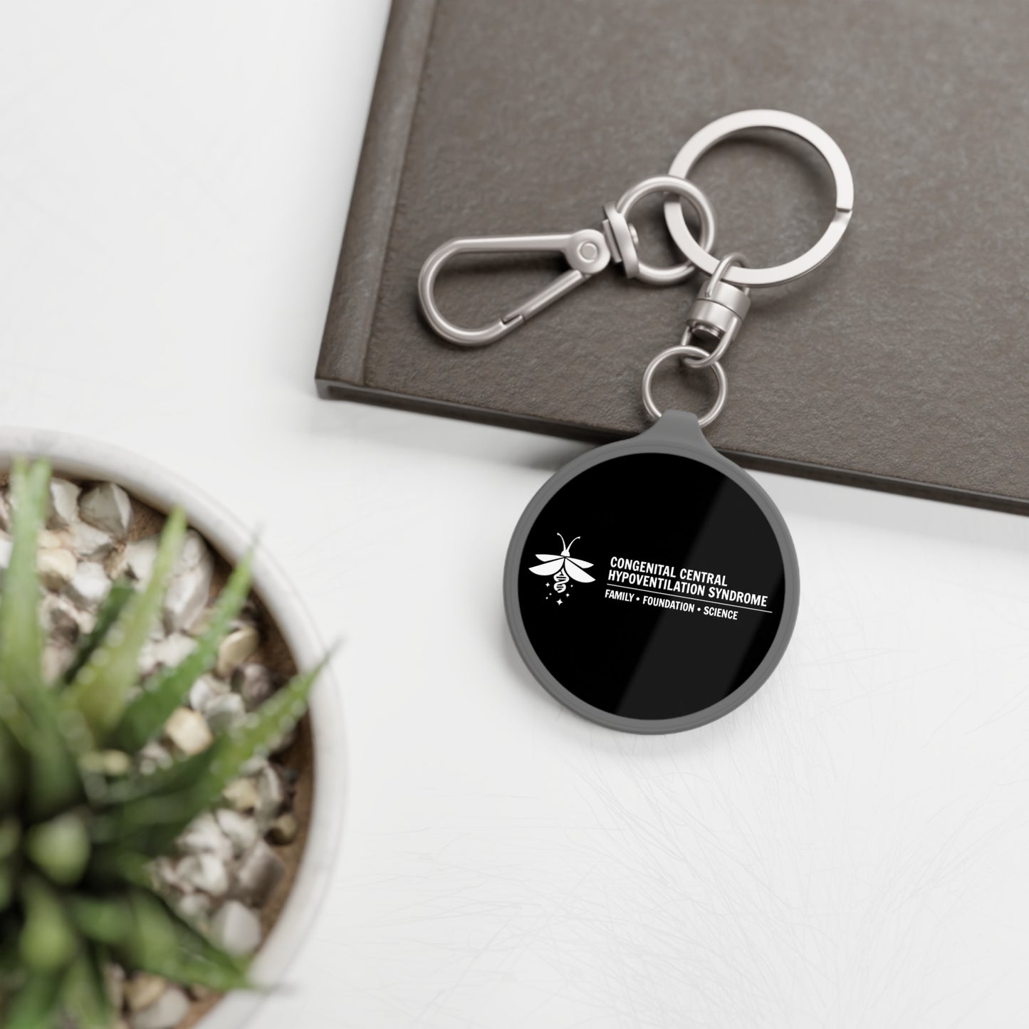 Congenital Central Hypoventilation Syndrome Keyring Tag