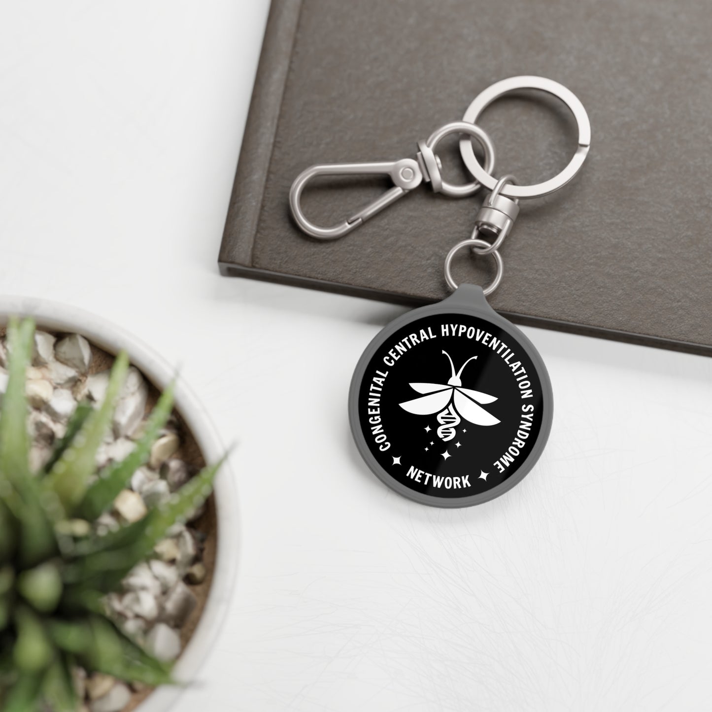 Congenital Central Hypoventilation Syndrome Keyring Tag