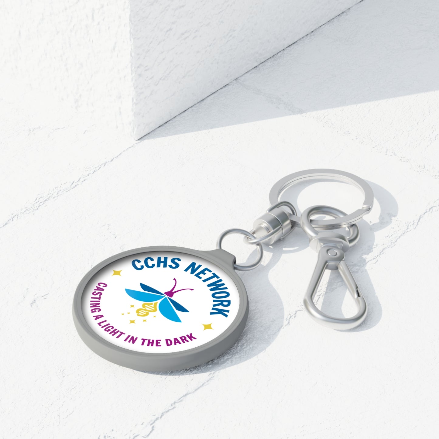 Congenital Central Hypoventilation Syndrome Keyring Tag