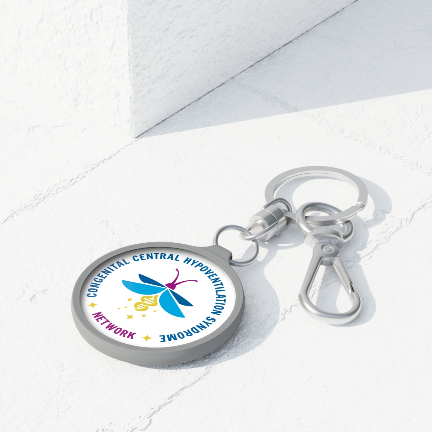 Congenital Central Hypoventilation Syndrome Keyring Tag
