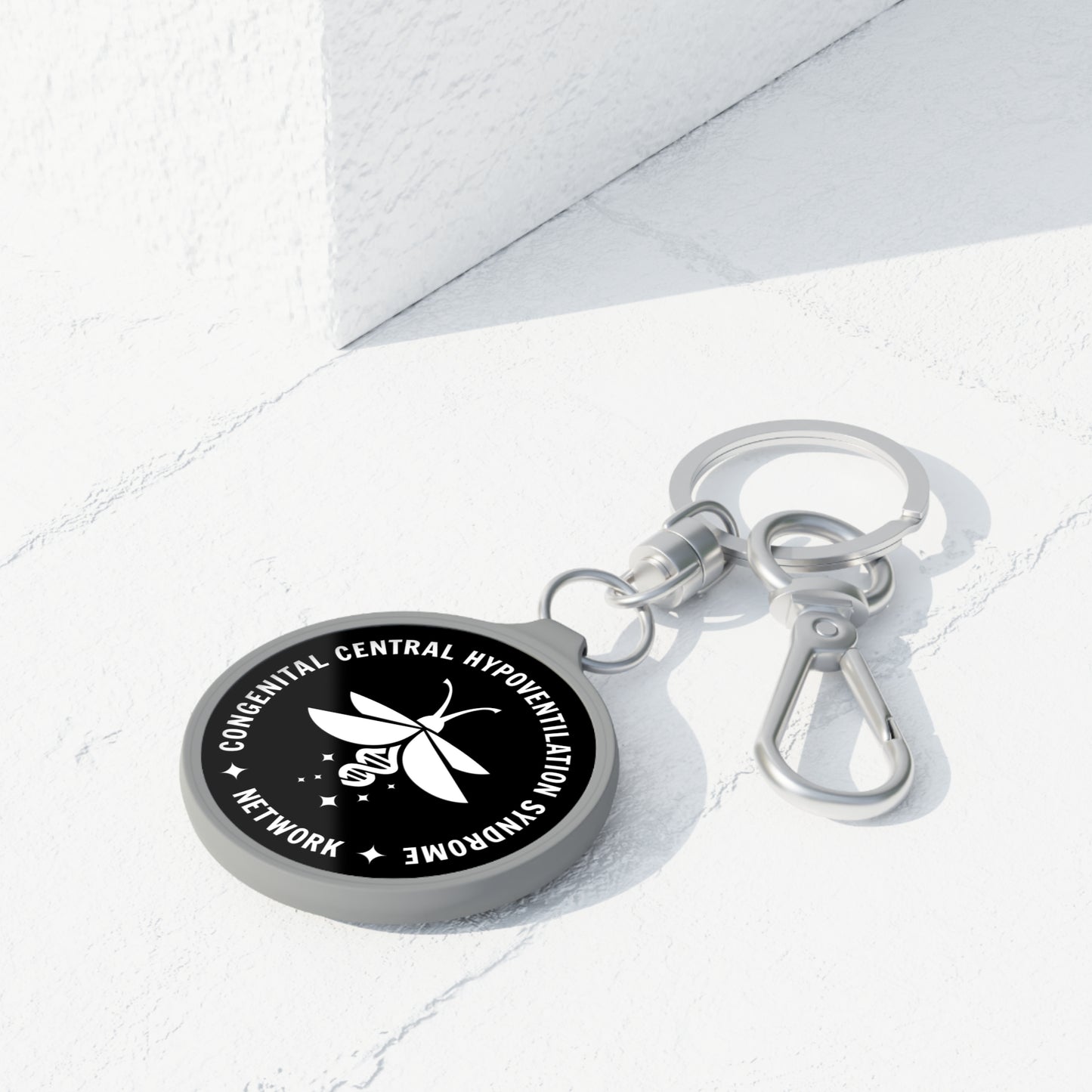 Congenital Central Hypoventilation Syndrome Keyring Tag