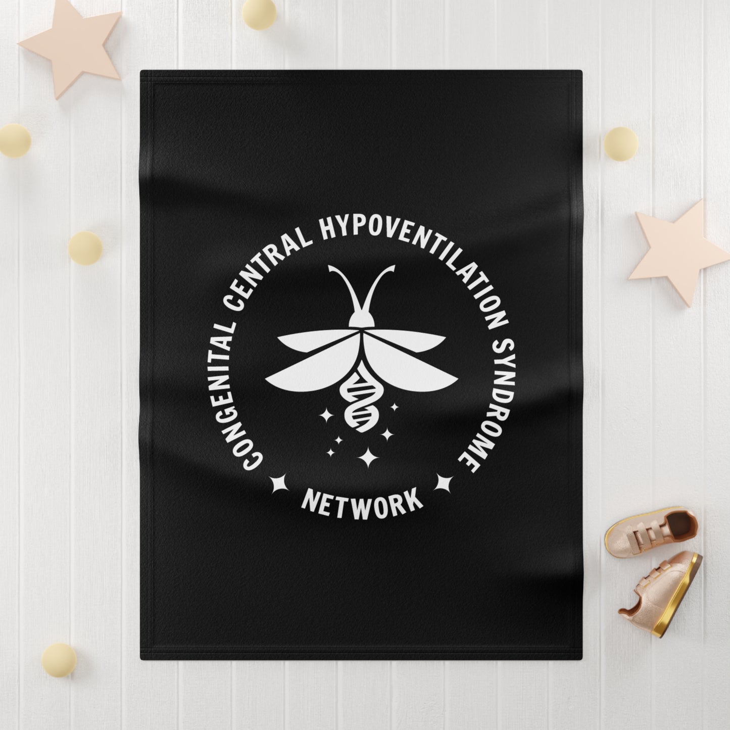 Congenital Central Hypoventilation Syndrome Baby Blanket