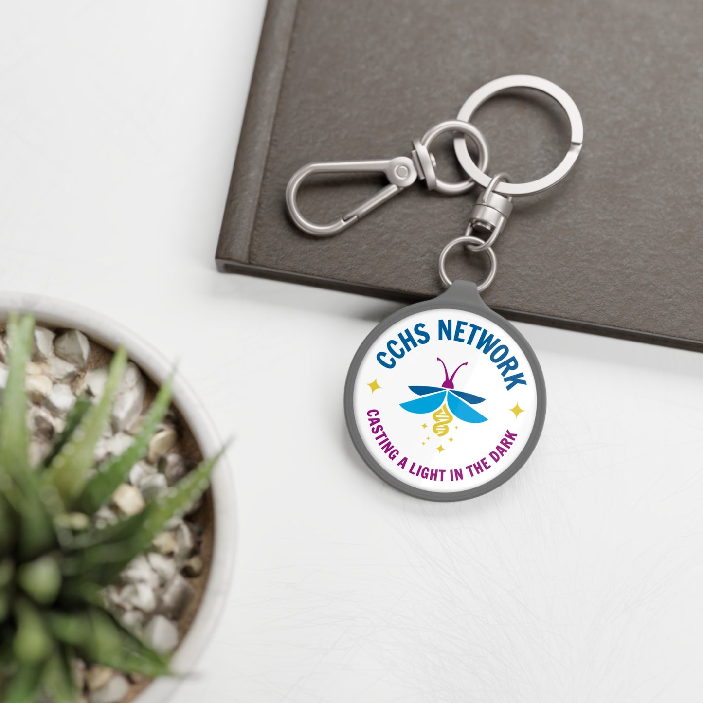 Congenital Central Hypoventilation Syndrome Keyring Tag
