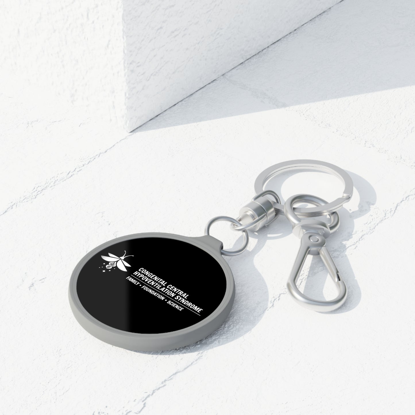 Congenital Central Hypoventilation Syndrome Keyring Tag
