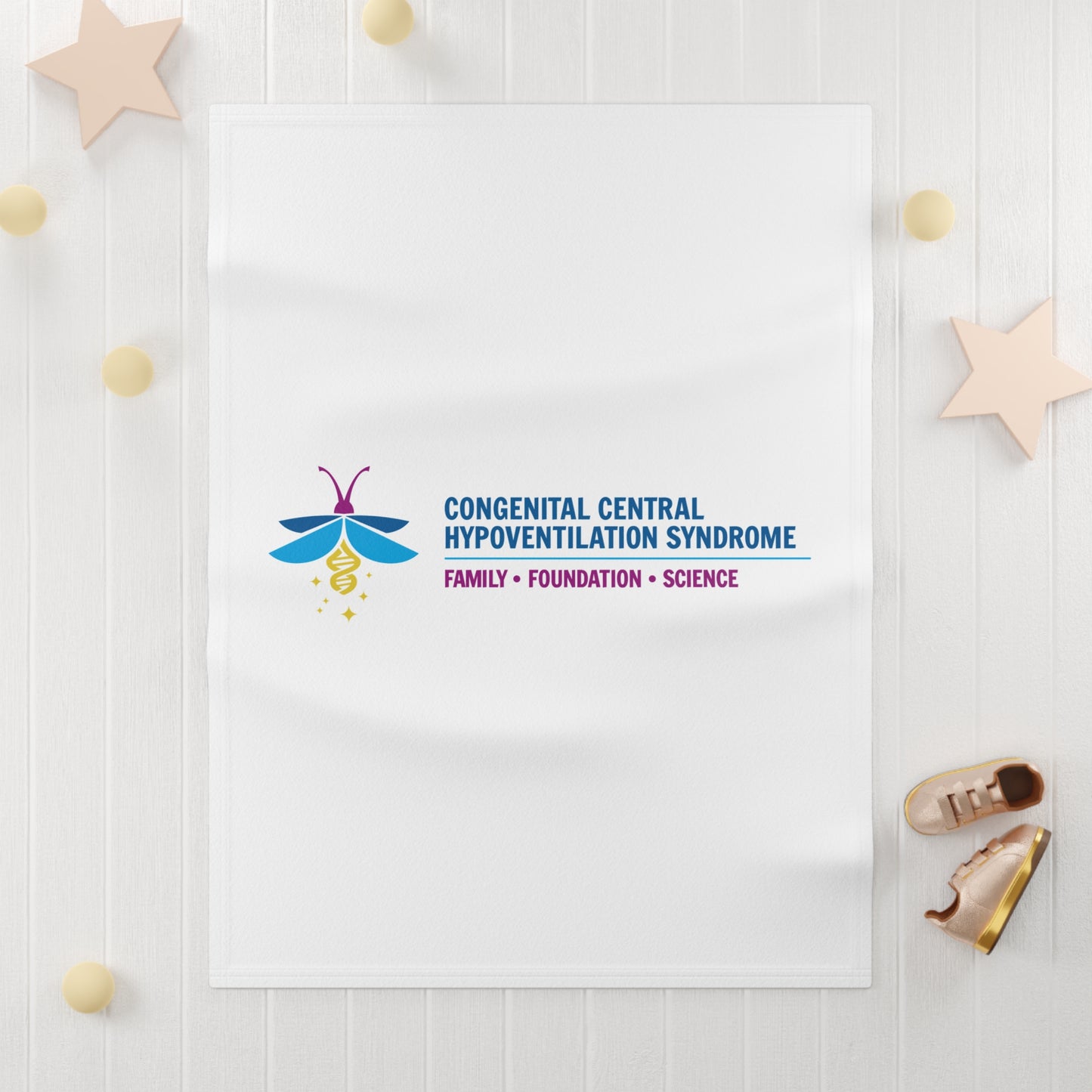 Congenital Central Hypoventilation Syndrome Baby Blanket