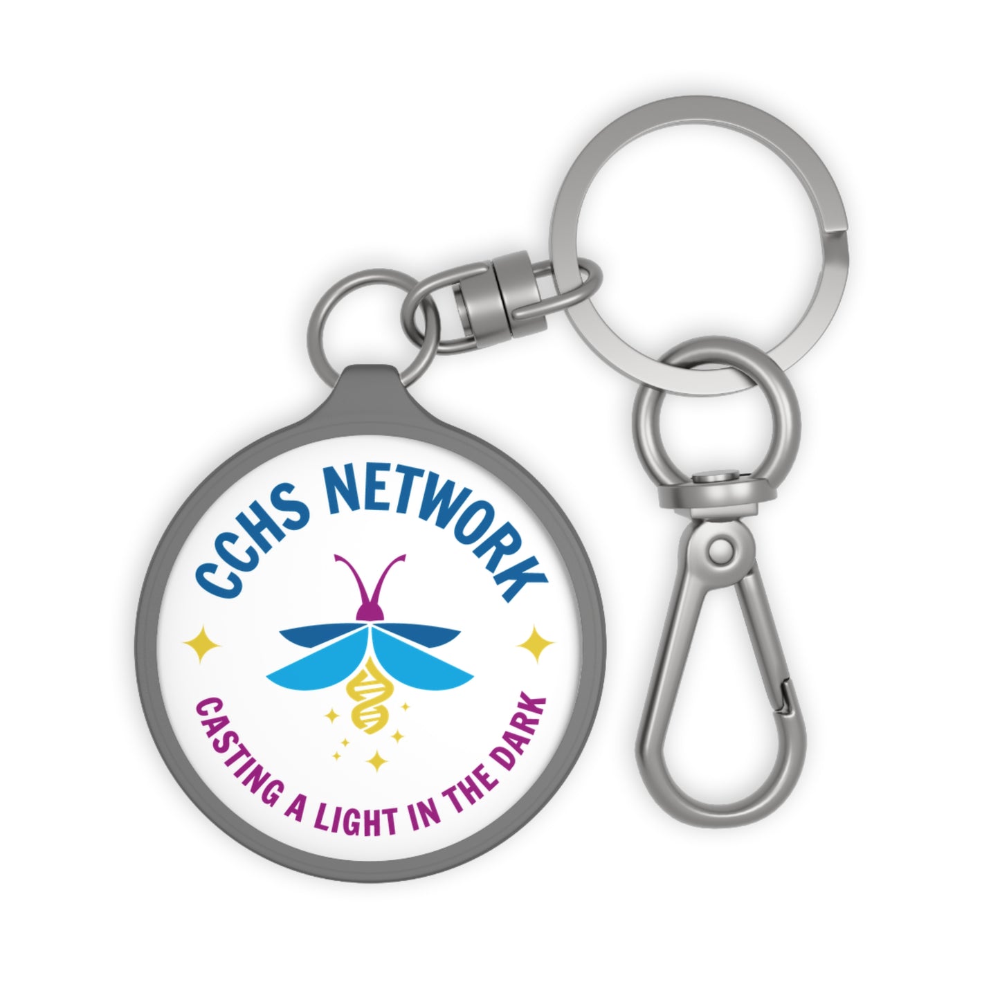 Congenital Central Hypoventilation Syndrome Keyring Tag